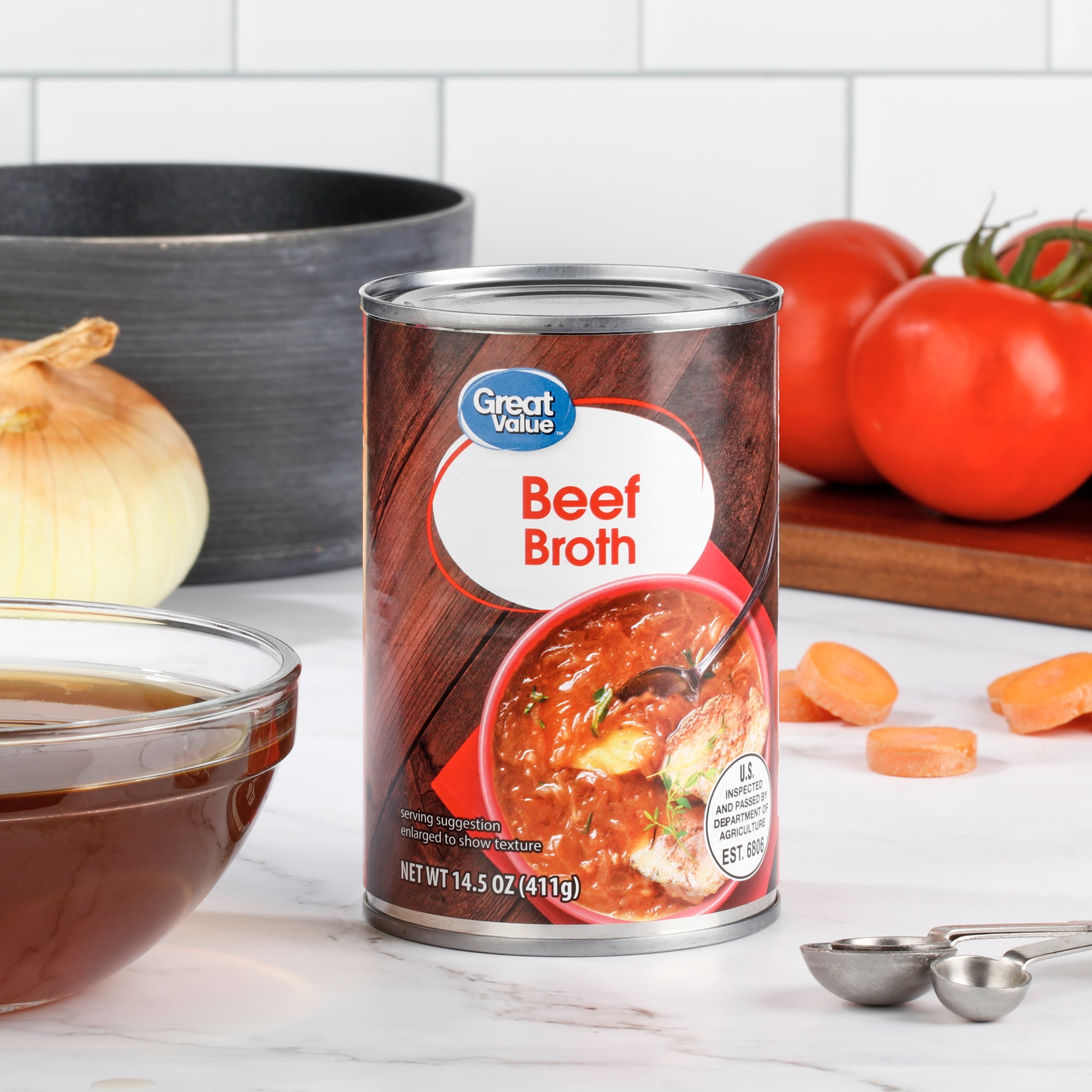 Generic Meat Broth Beef Broth: Nutrition & Ingredients | GreenChoice
