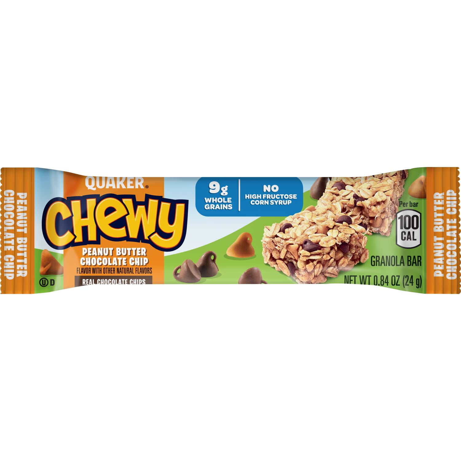 Quaker Chewy Granola Bars 3 Flavor Variety Pack: Nutrition ...