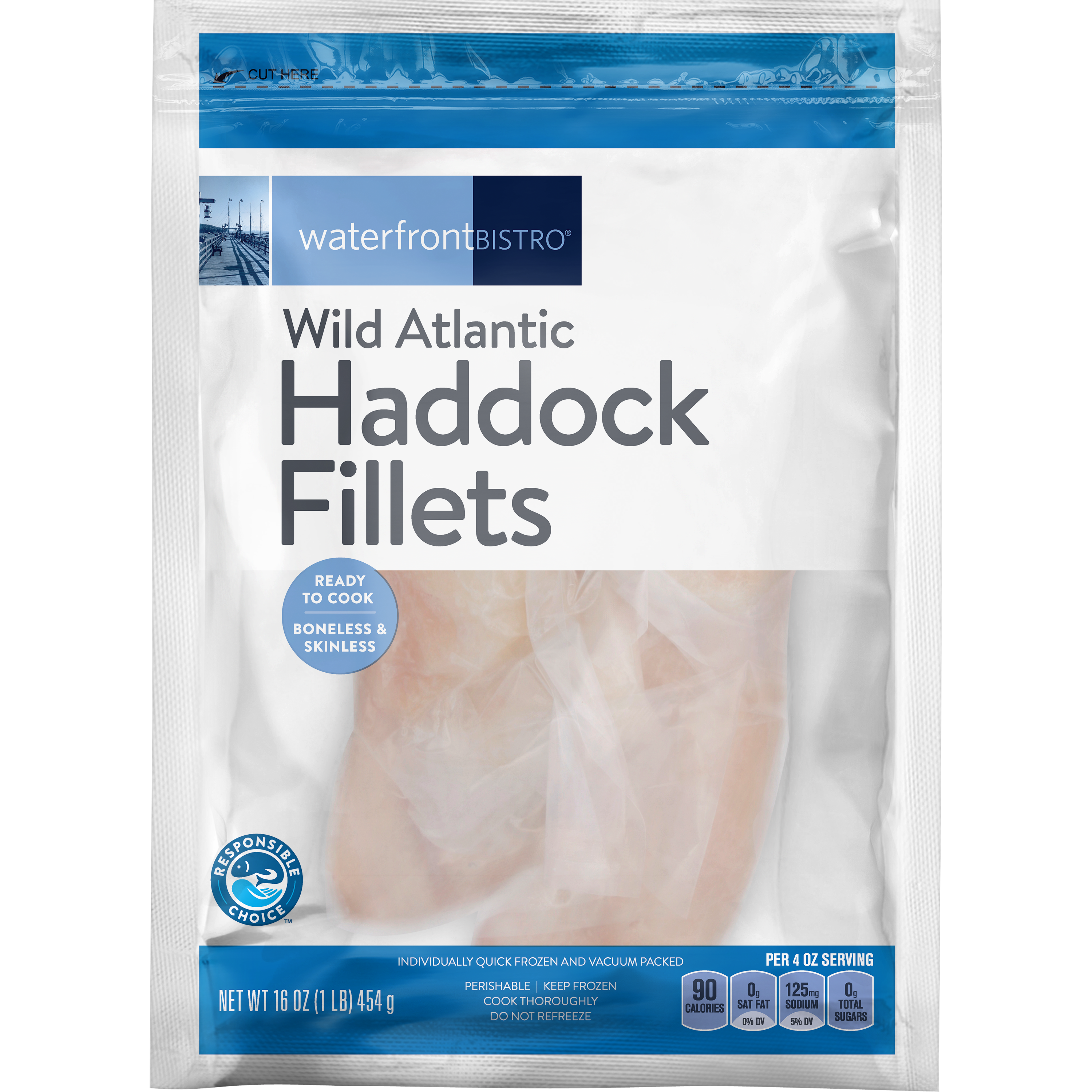 Wild Atlantic Haddock Fillets: Nutrition & Ingredients | GreenChoice