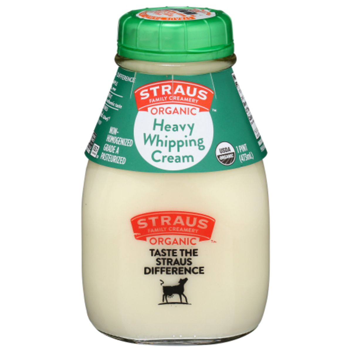 Straus Straus Organic Whipping Cream: Nutrition & Ingredients | GreenChoice